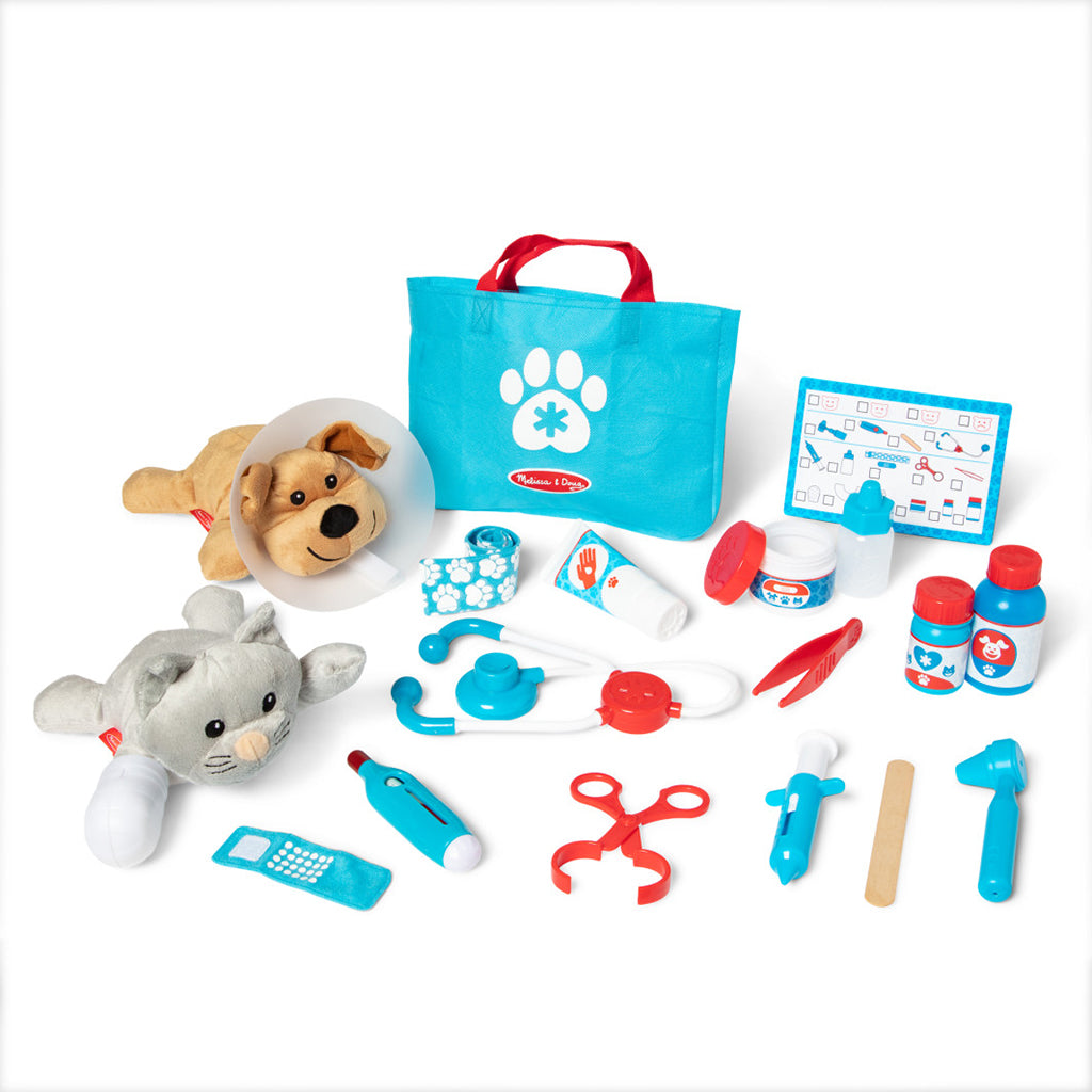 Melissa & Doug Veterinarian Set with 24 Pieces