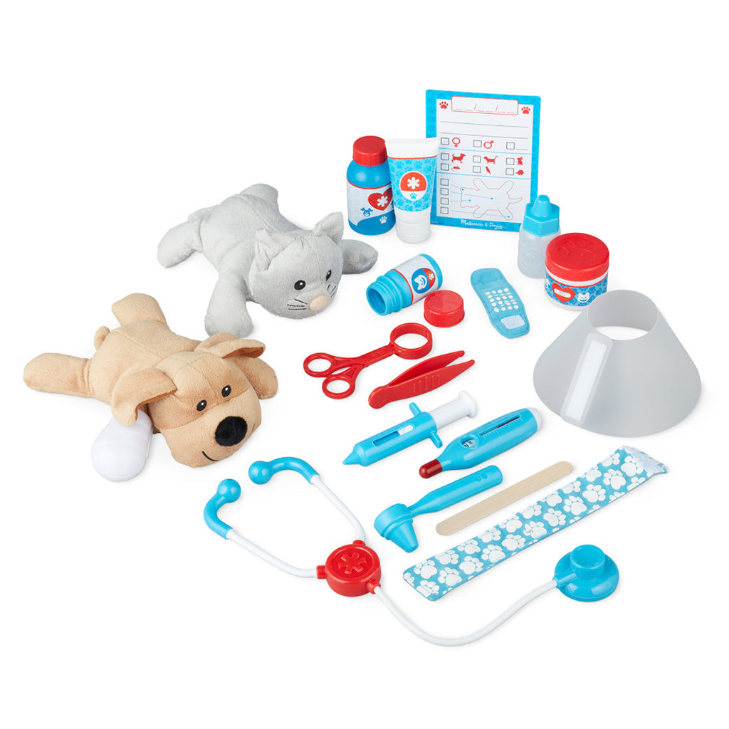 Melissa & Doug Veterinarian Set with 24 Pieces