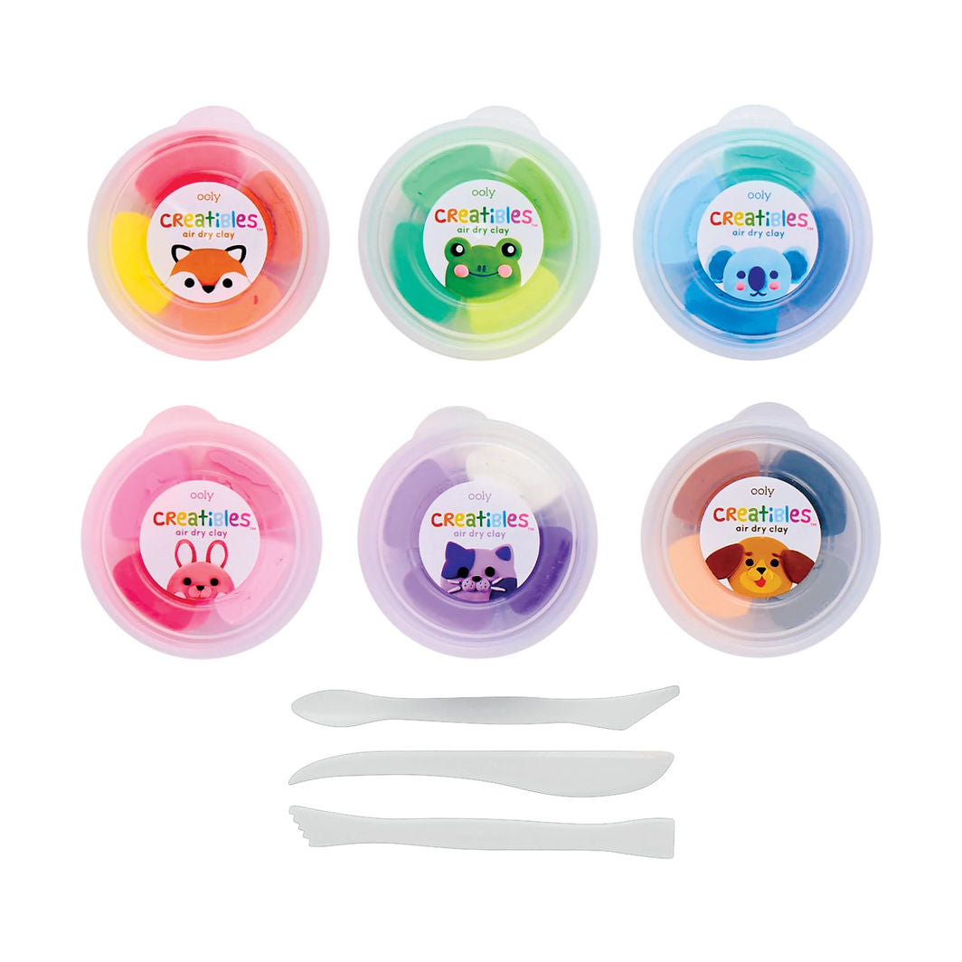 Ooly Self-Hardening Clay, Deluxe Kit 24 Colors - Creatibles