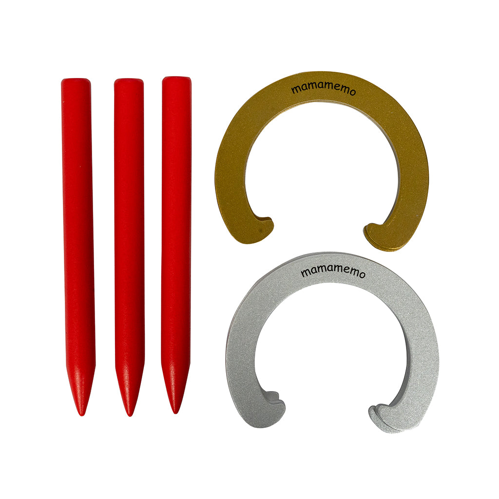MaMaMeMo Outdoor Game, Horseshoe Toss Game