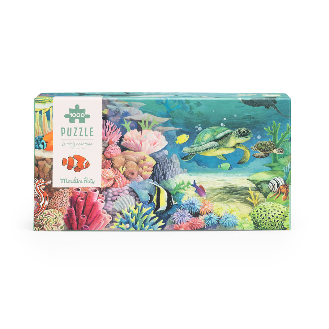 Moulin Roty - Puzzle 1000 pcs - Coral Reef - Tout autour du monde