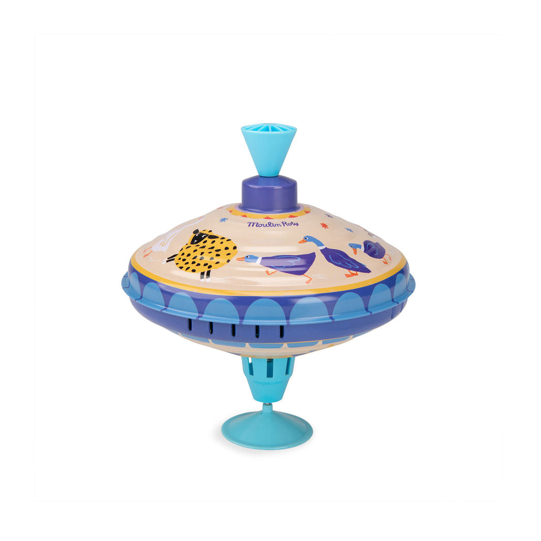 Moulin Roty Spinning Top 20 cm, Les jouets métal