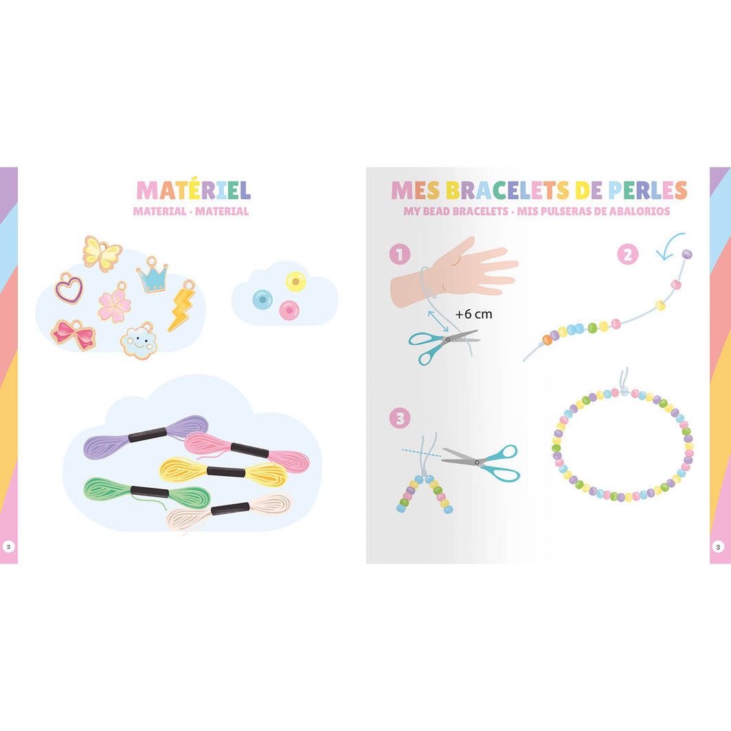 Auzou DIY, Jewellery Factory - Rainbow Bracelet Kit