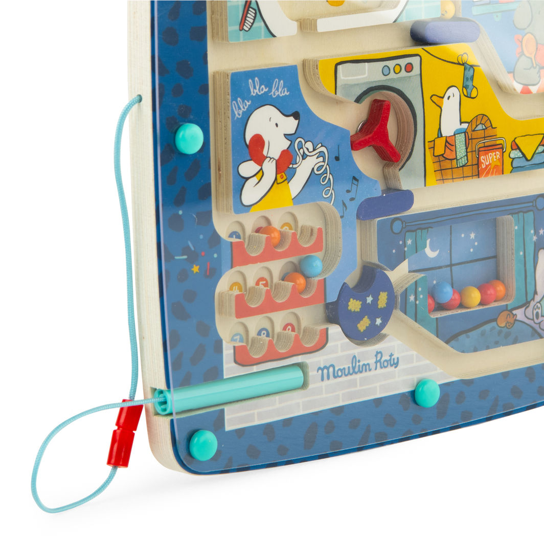 Moulin Roty Magnetic Labyrinth, Puce & Pilou