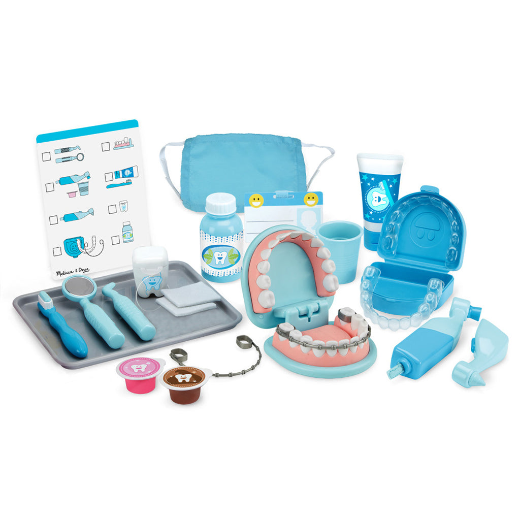 Melissa & Doug Dentist Play Set, Smile - 25 Pieces