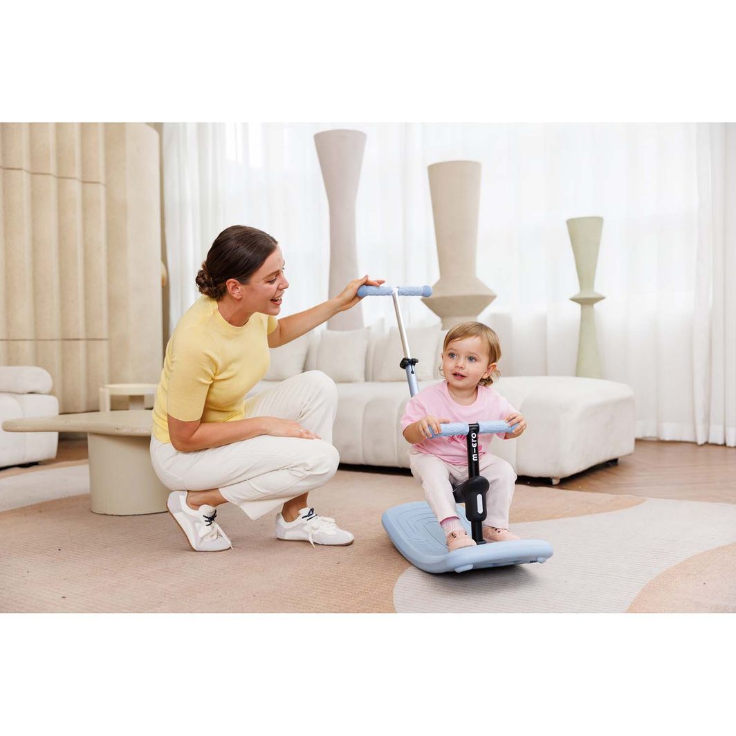 Micro Scooter, Mini Deluxe LED, Rock & Go - Ocean Slate