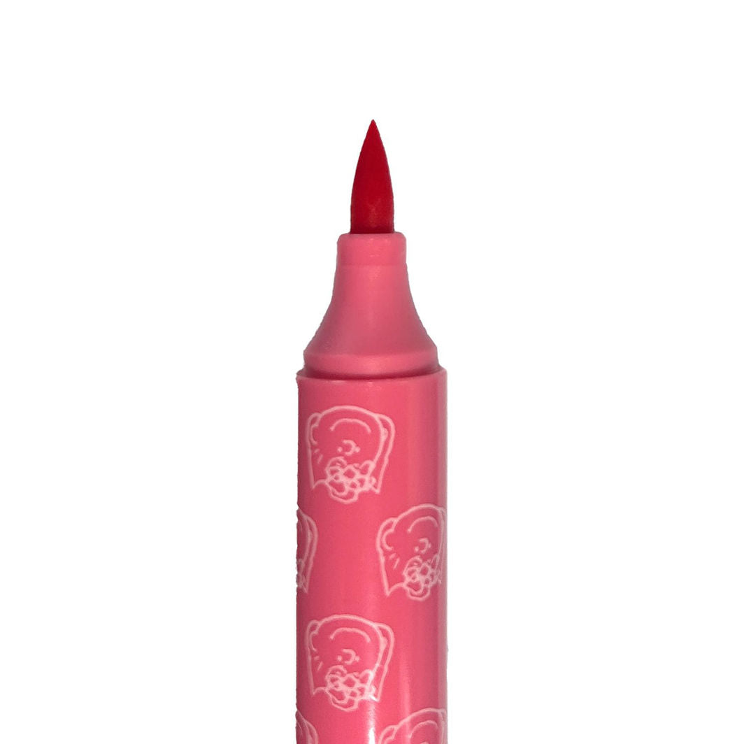 Ooly Brush Markers with Stamps, Set of 6 - Radiserne