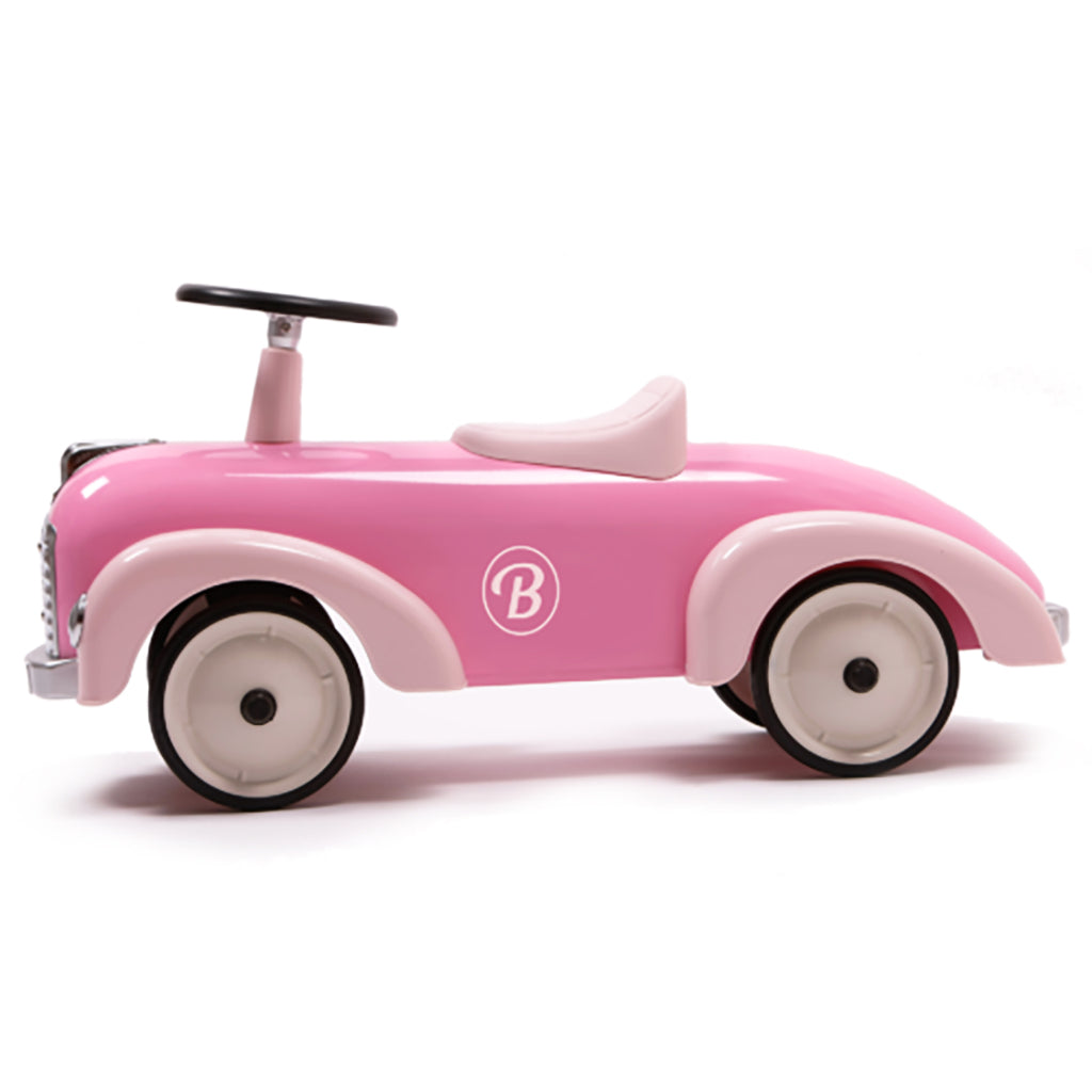 Baghera Metal Ride-On Car, Speedster - Rose