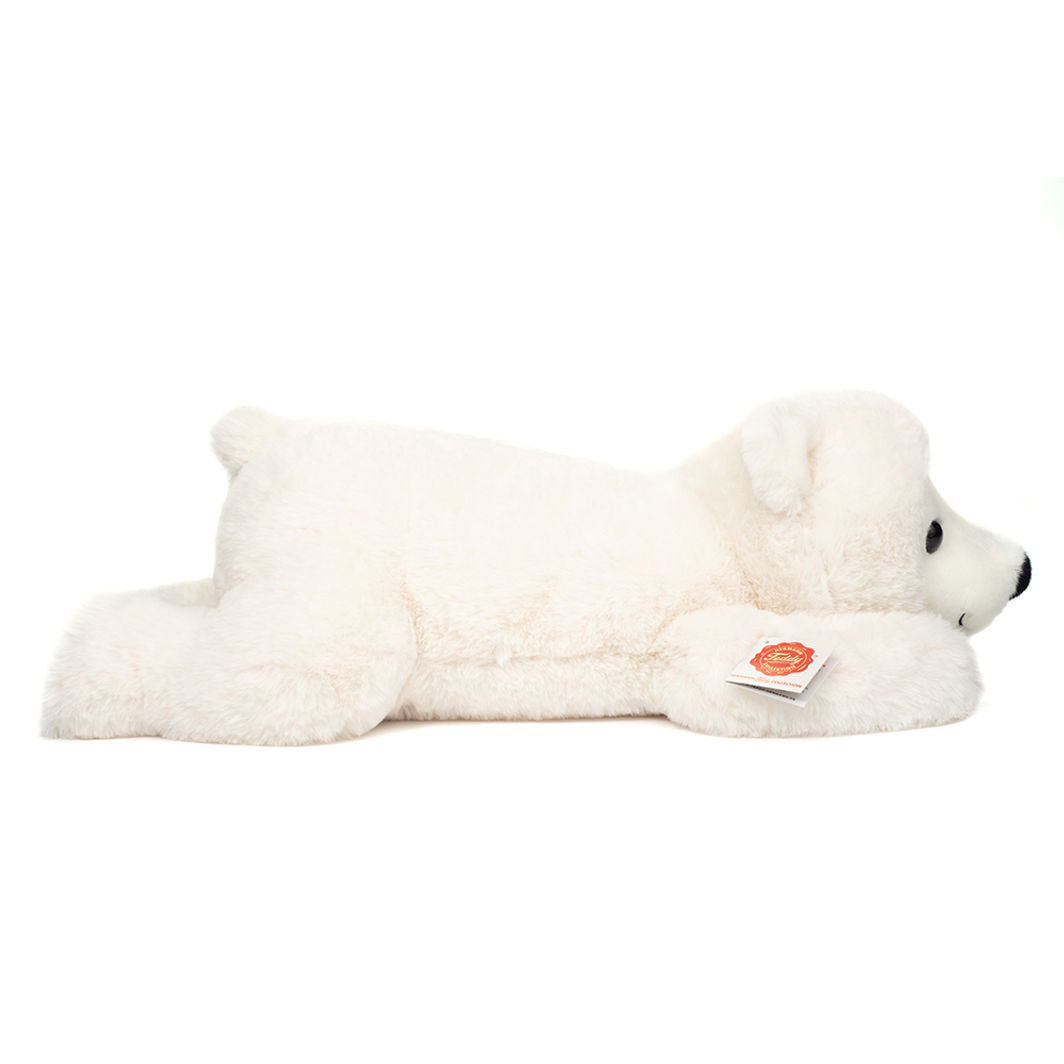 Teddy Hermann Plush, Lying Polar Bear – 45 cm