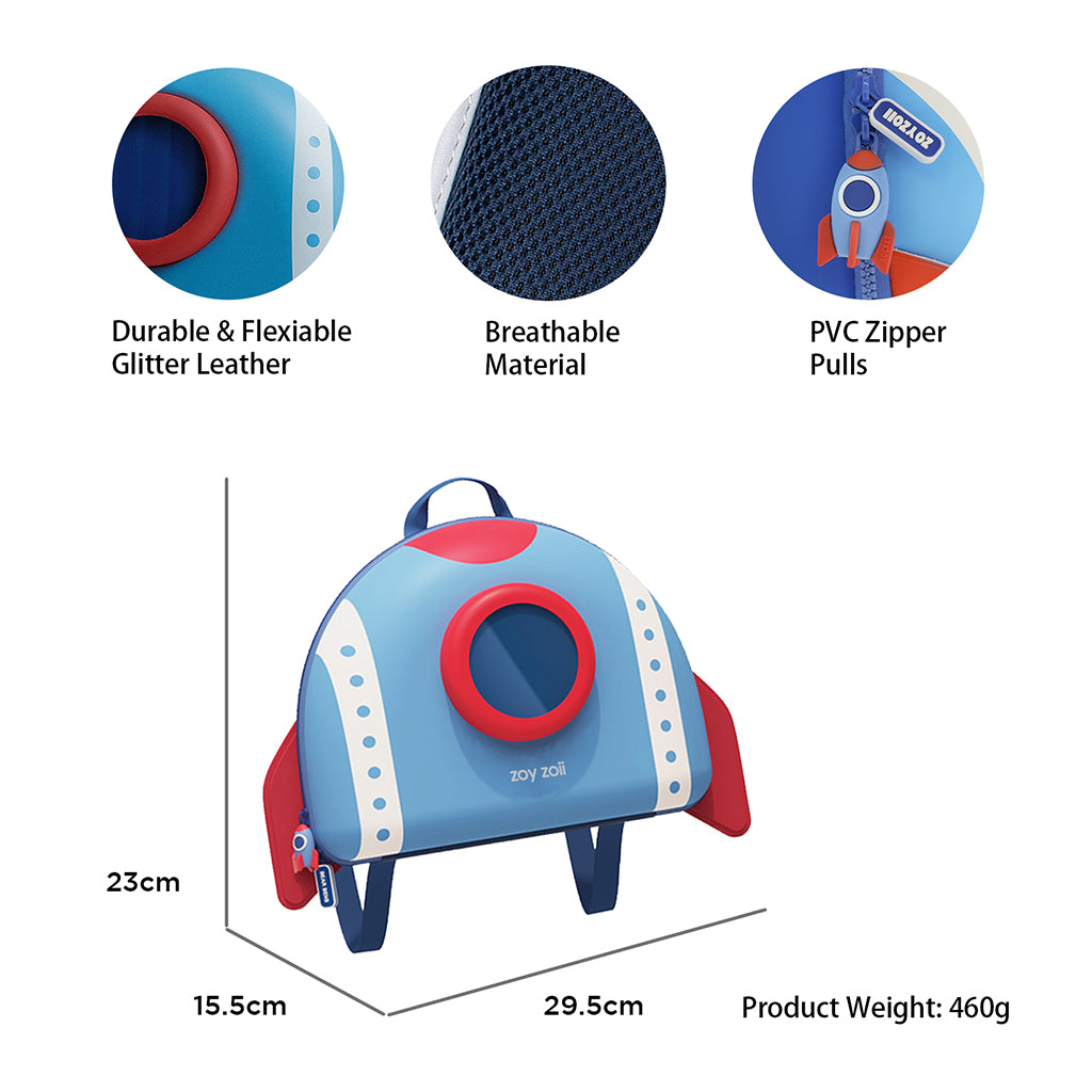 Zoy Zoii Backpack, Rocket Blue