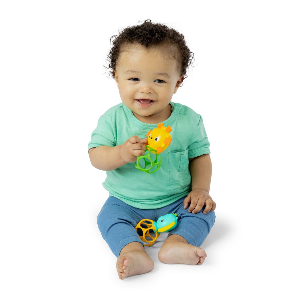 Bright Starts Oball Teething Ring 2-Pack