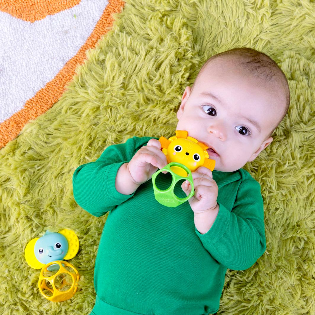 Bright Starts Oball Teething Ring 2-Pack