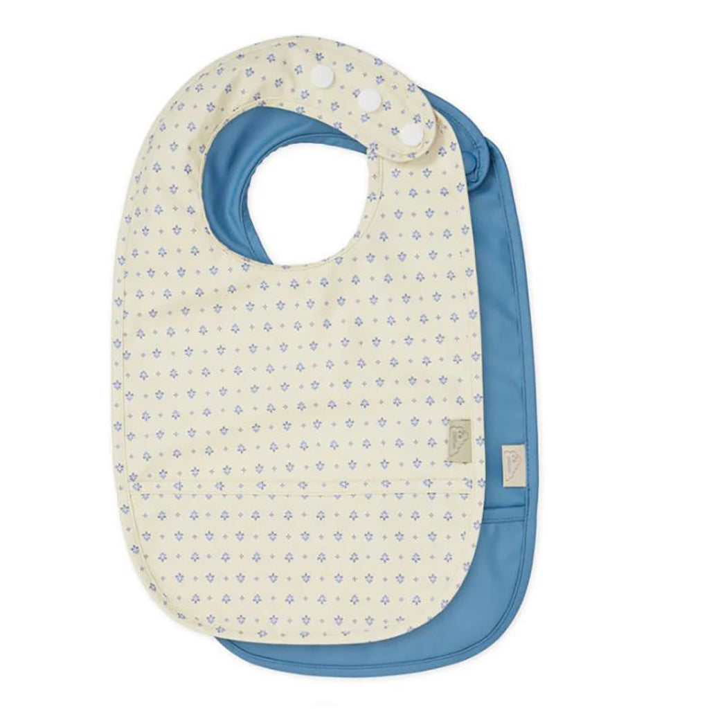 Cam Cam Bib with Pocket, 2-Pack - Capri