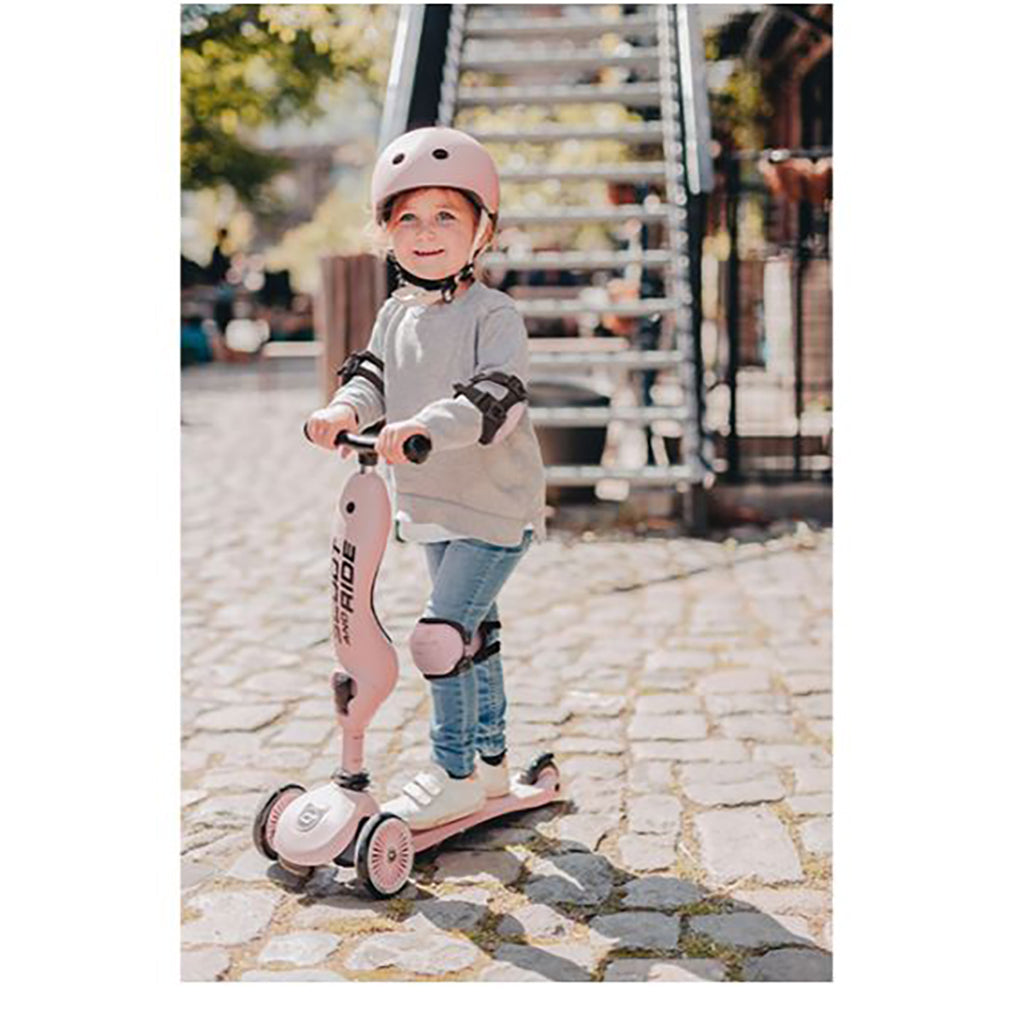 Scoot & Ride Protective Gear for Scooters, Rose – Size XXS-S
