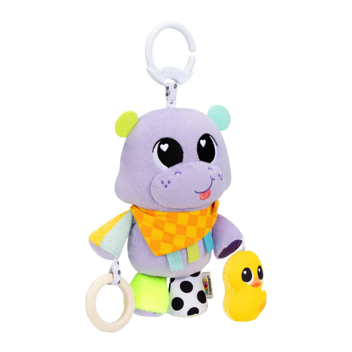 Lamaze aktivitetslegetøj, Hayley the Hippo Clip & Go