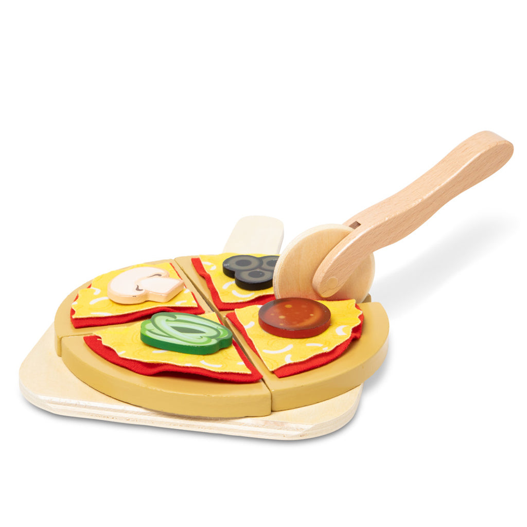 Melissa & Doug Play Food, Build-Your-Own Pizza Set - 41 Pieces