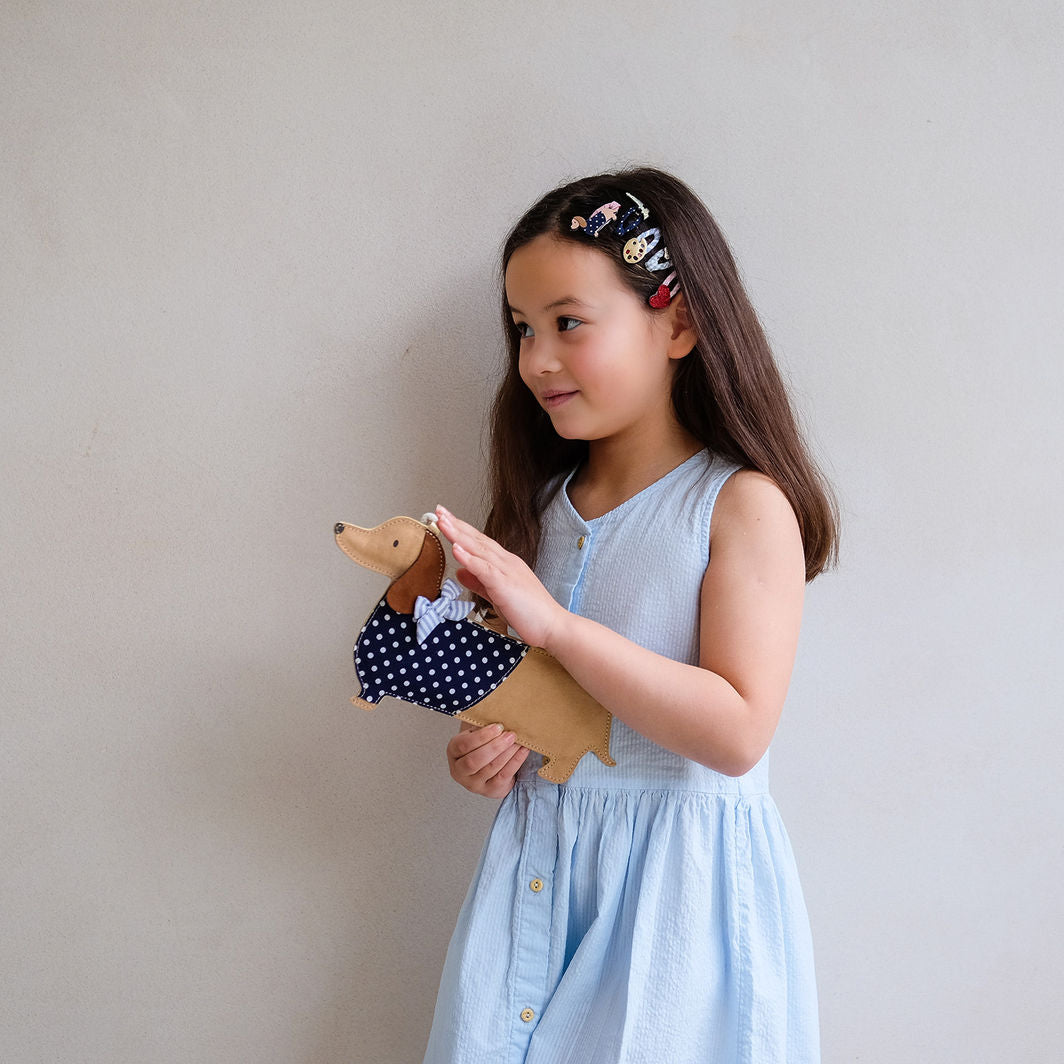 Mimi & Lula 5 Hair Clips, Mini Paris Mon Cheri