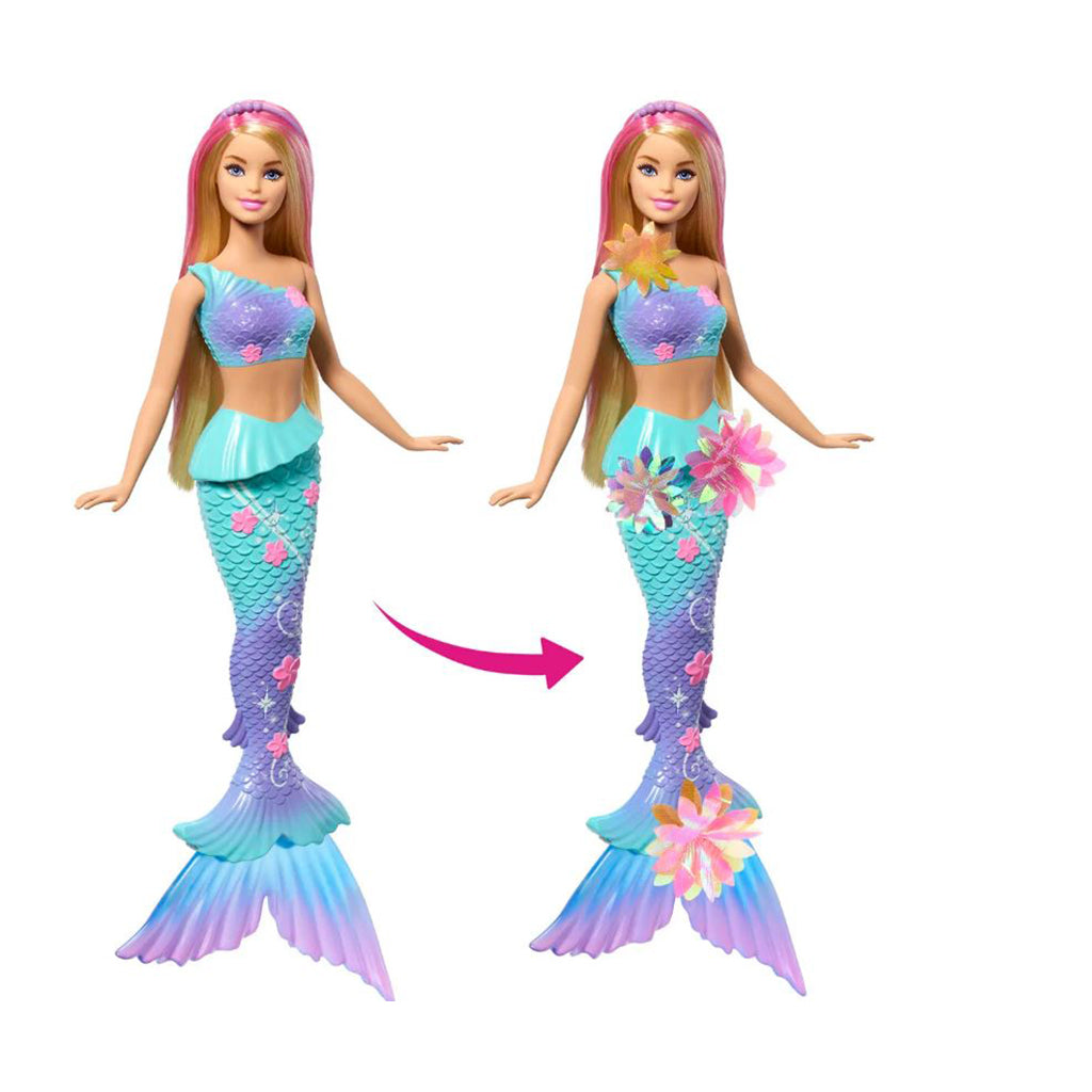 Barbie Blooming Magic White Mermaid Doll