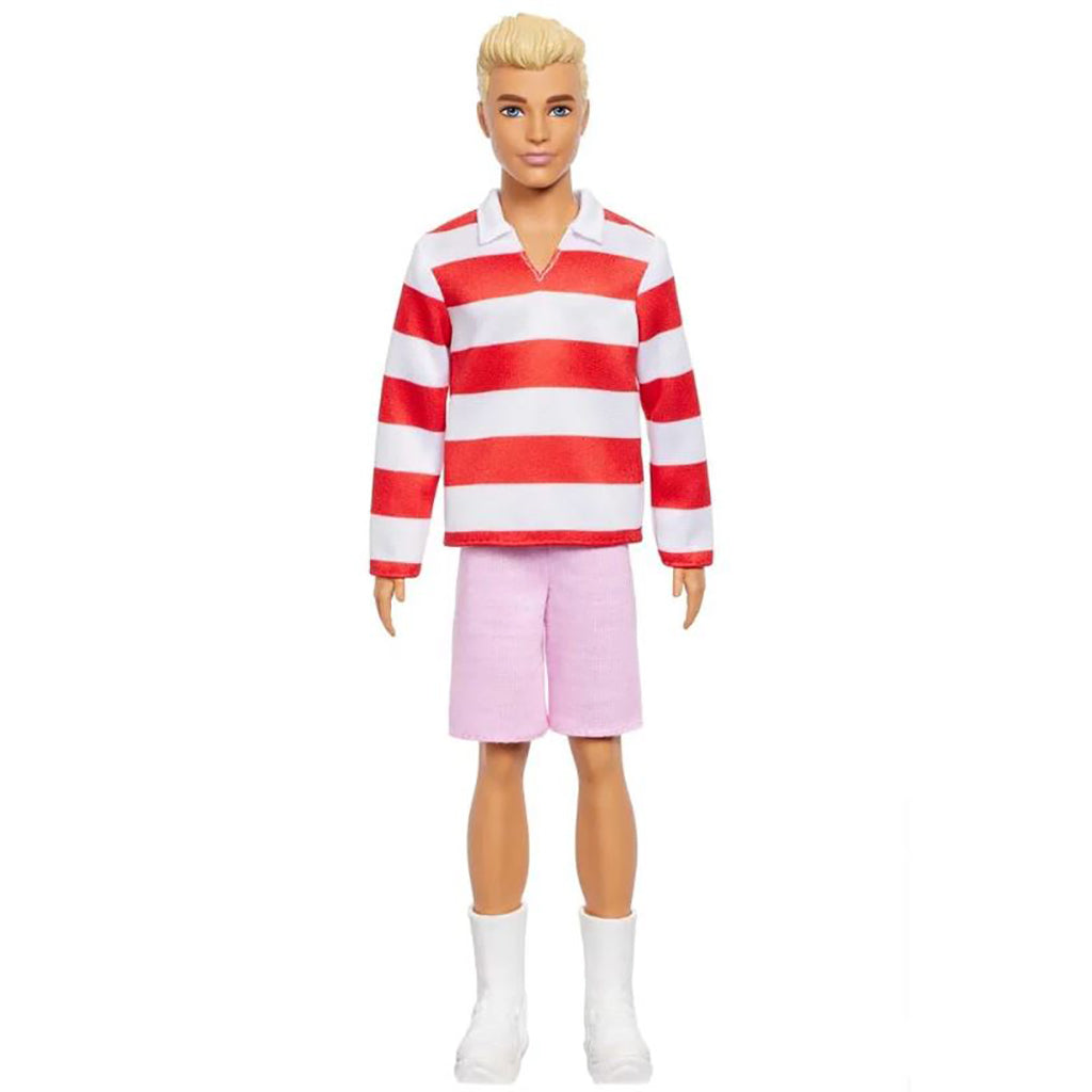 Barbie Fashionista Ken dukke, Red & White Stripes