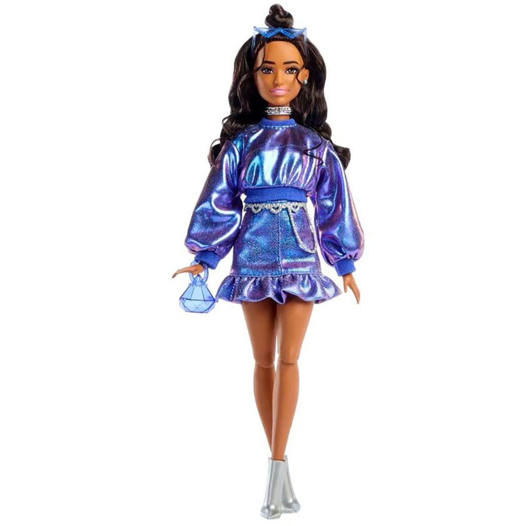 Barbie Deluxe Style Blue Sweater Latina Doll