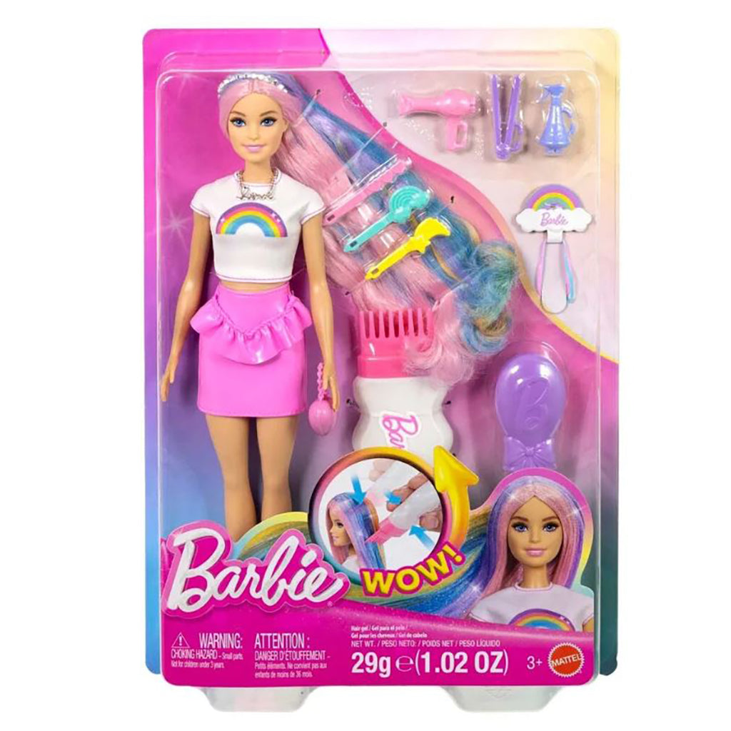 Barbie Rainbow Sparkle Hair Doll