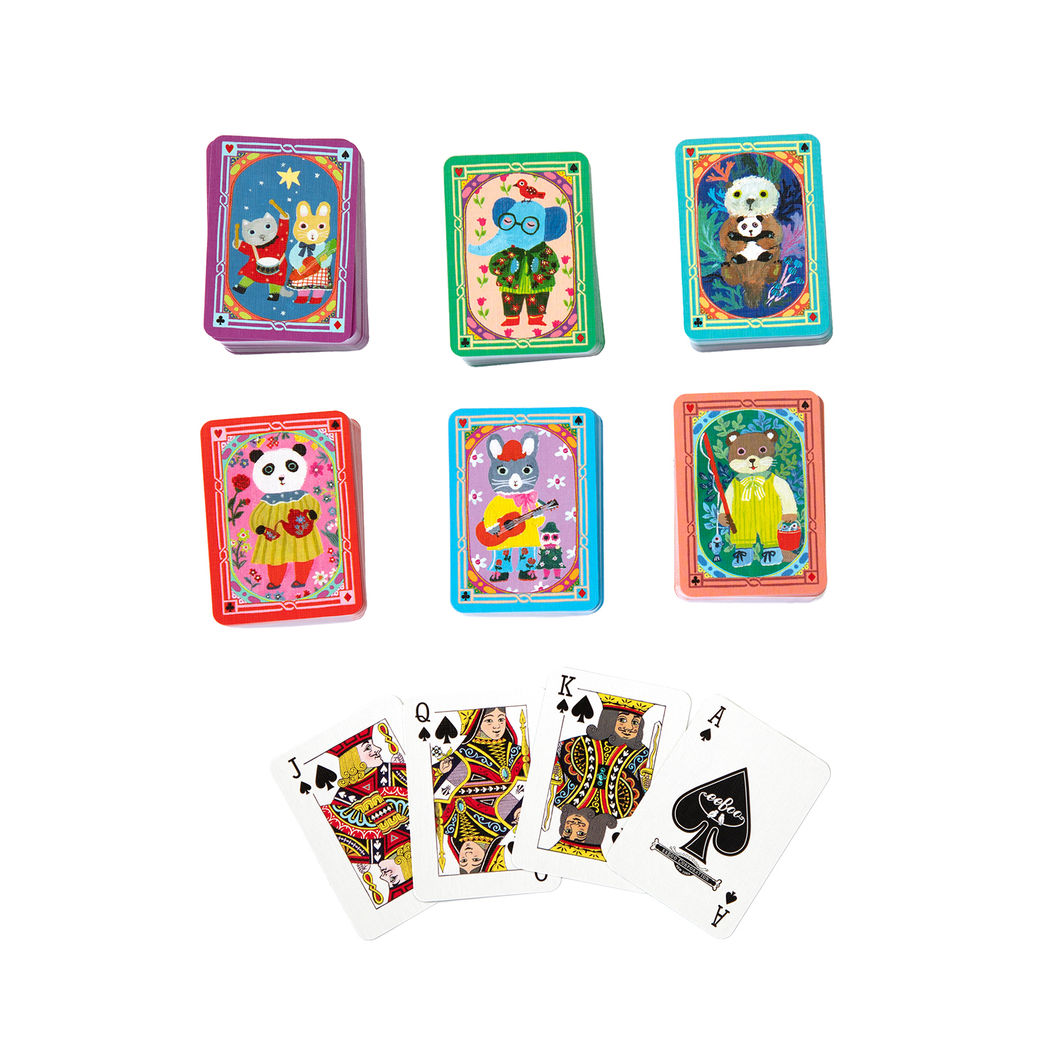 eeBoo Playing Cards, Yumi Kitagishi, 6 Variants - Price is for 1 Piece