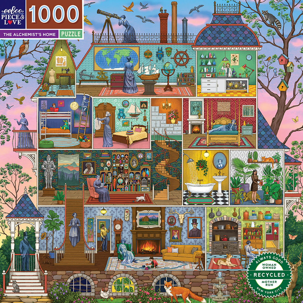 eeBoo Puzzle 1000 Pieces, The Alchemist&