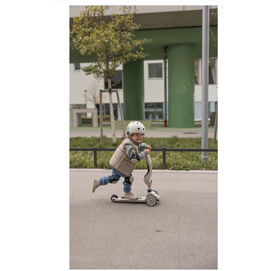 Scoot & Ride Protective Gear for Scooters, Ash - Size XXS-S