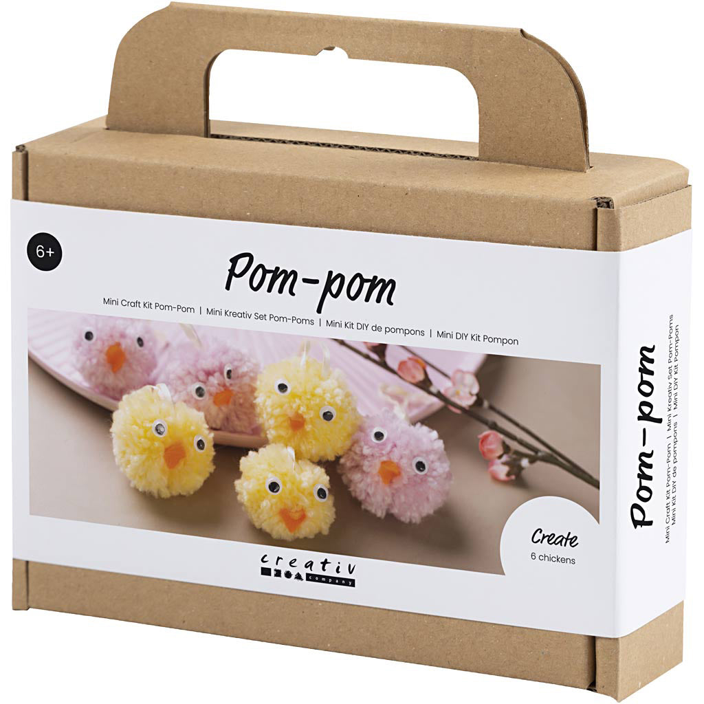 Mini DIY Kit Pompon Chicks