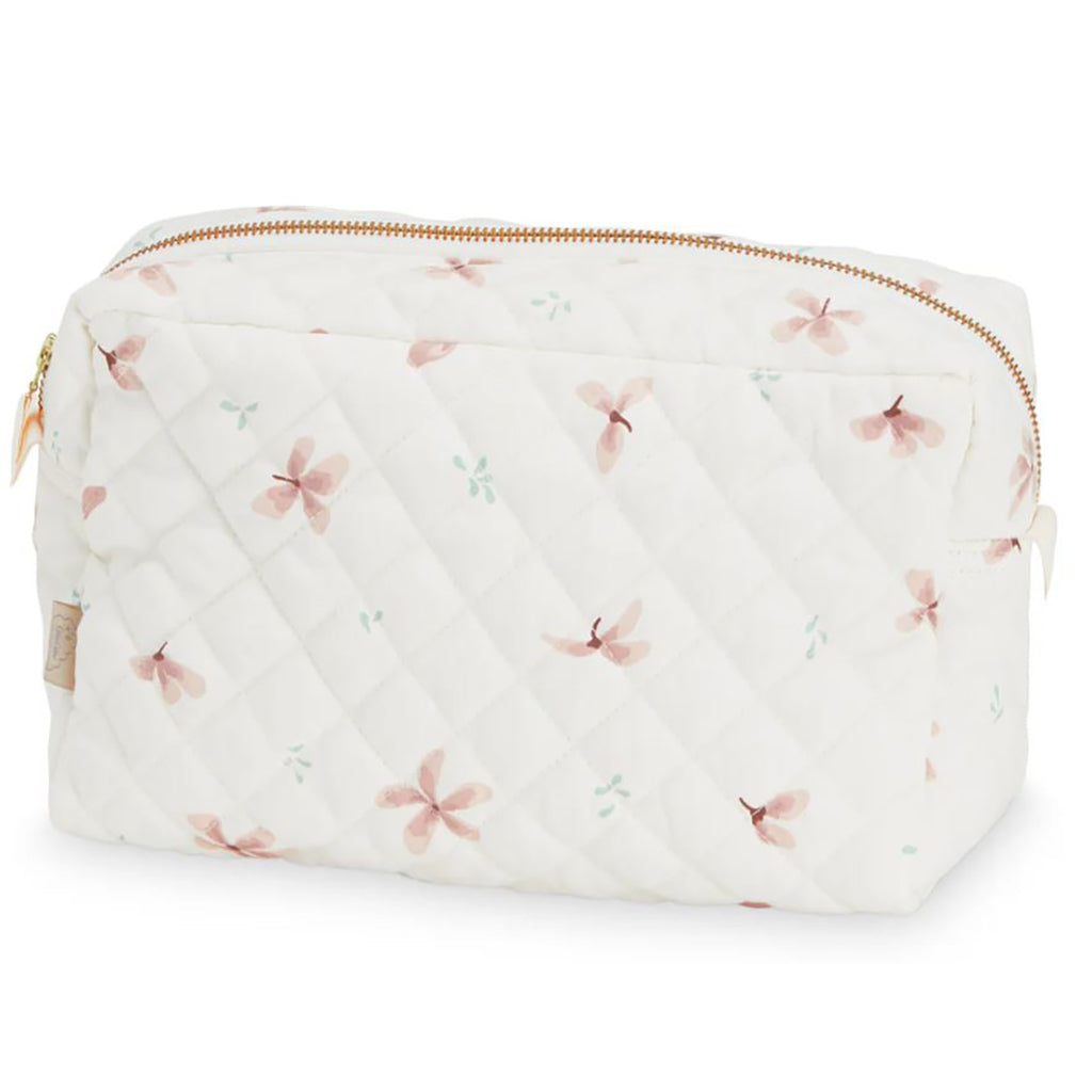 Cam Cam Quilted Toiletry Bag, Windflower Cream