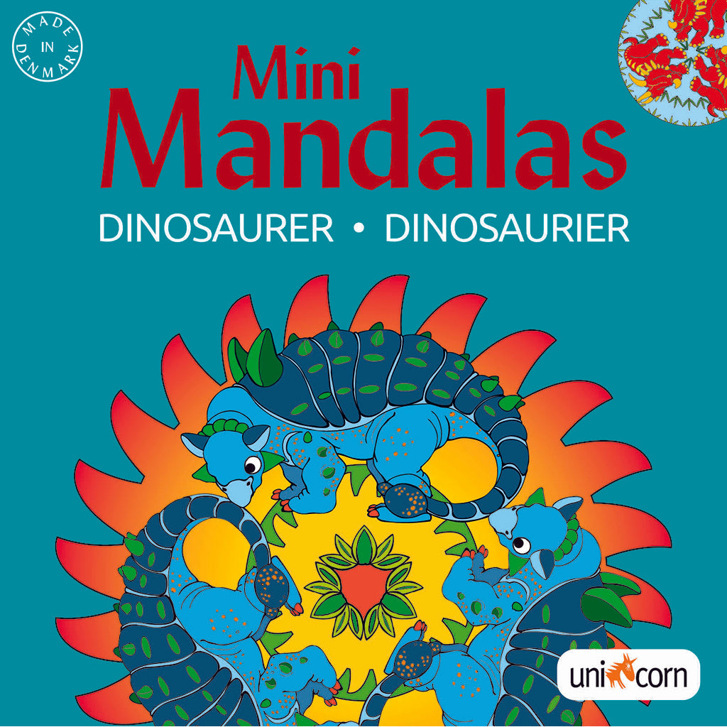 Mandalas Mini Coloring Book – Dinosaurs