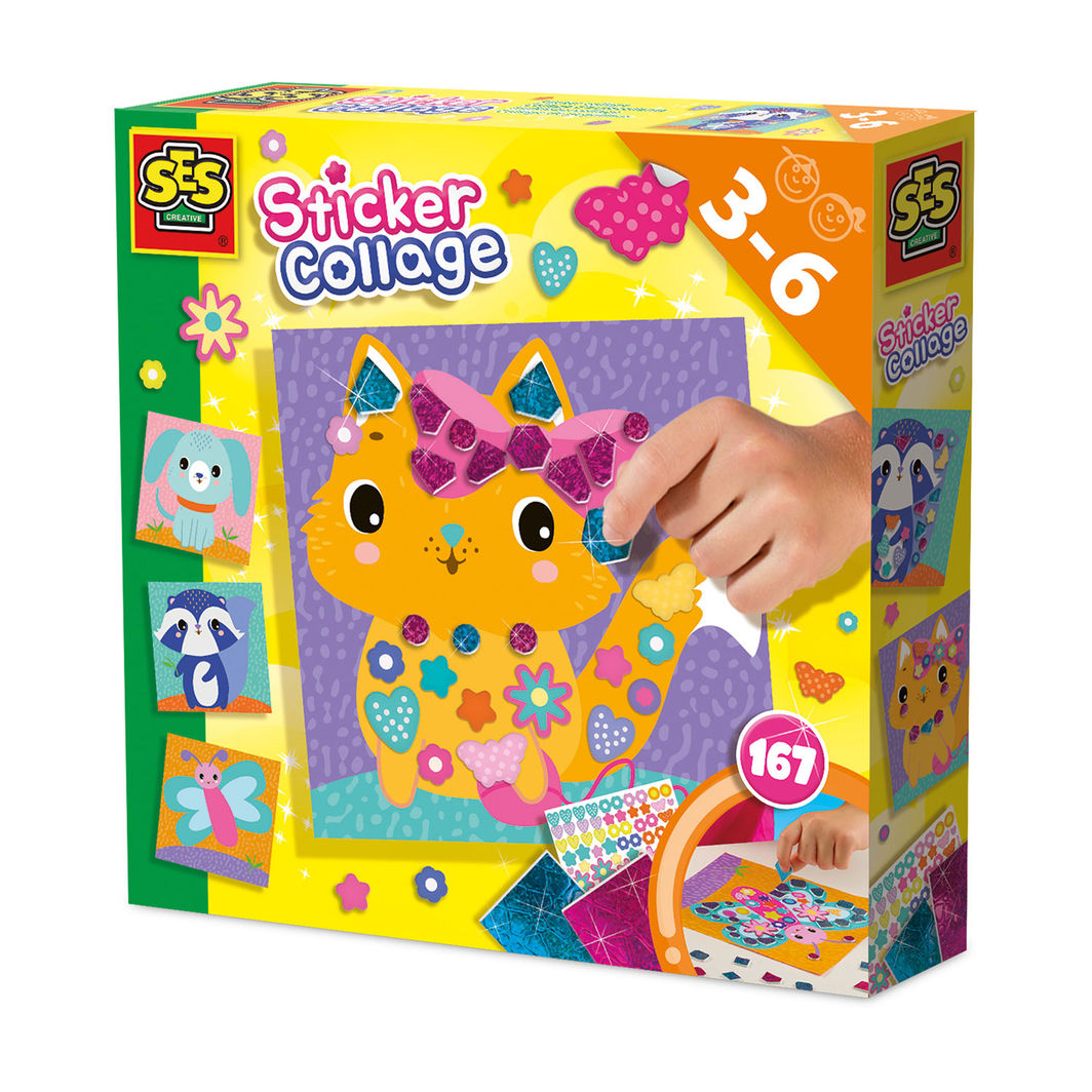 SES Creative Sticker Collage