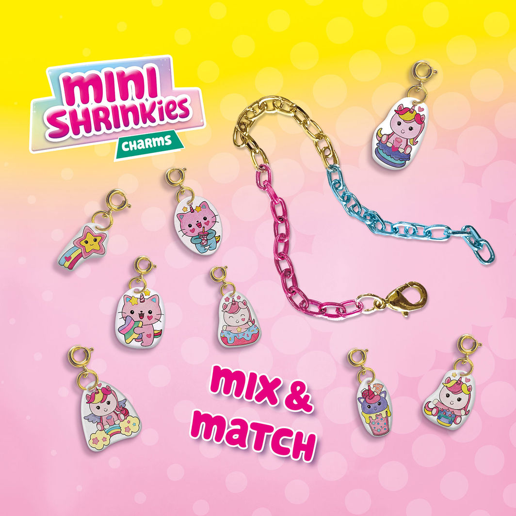 SES Creative Krympeplast, Mini Shrinkies – Cute Unicorns