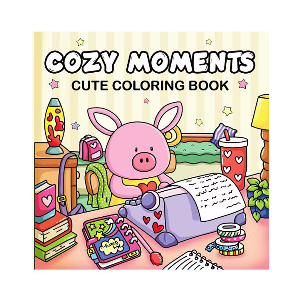 Cozy Moments Coloring Book