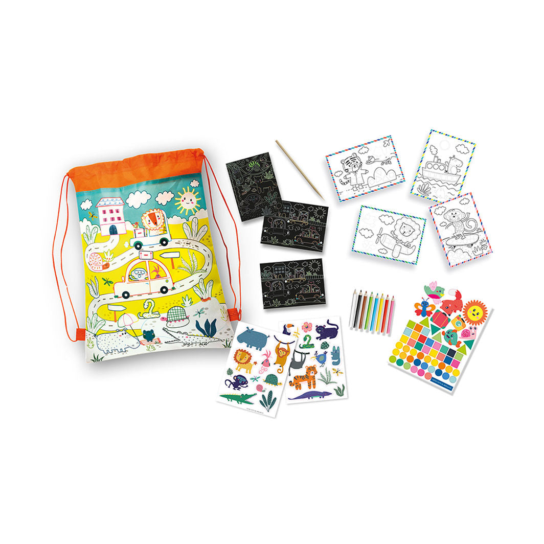 SES Creative, Travel Activities in a Backpack