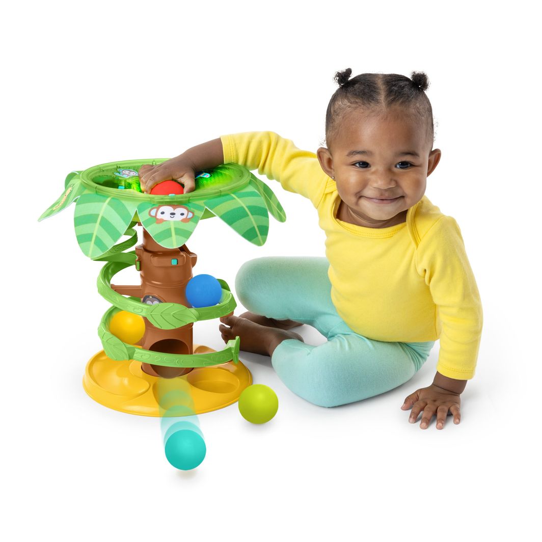 Bright Starts Baby Toy, Tropical Twirl™ Ball Track Toy