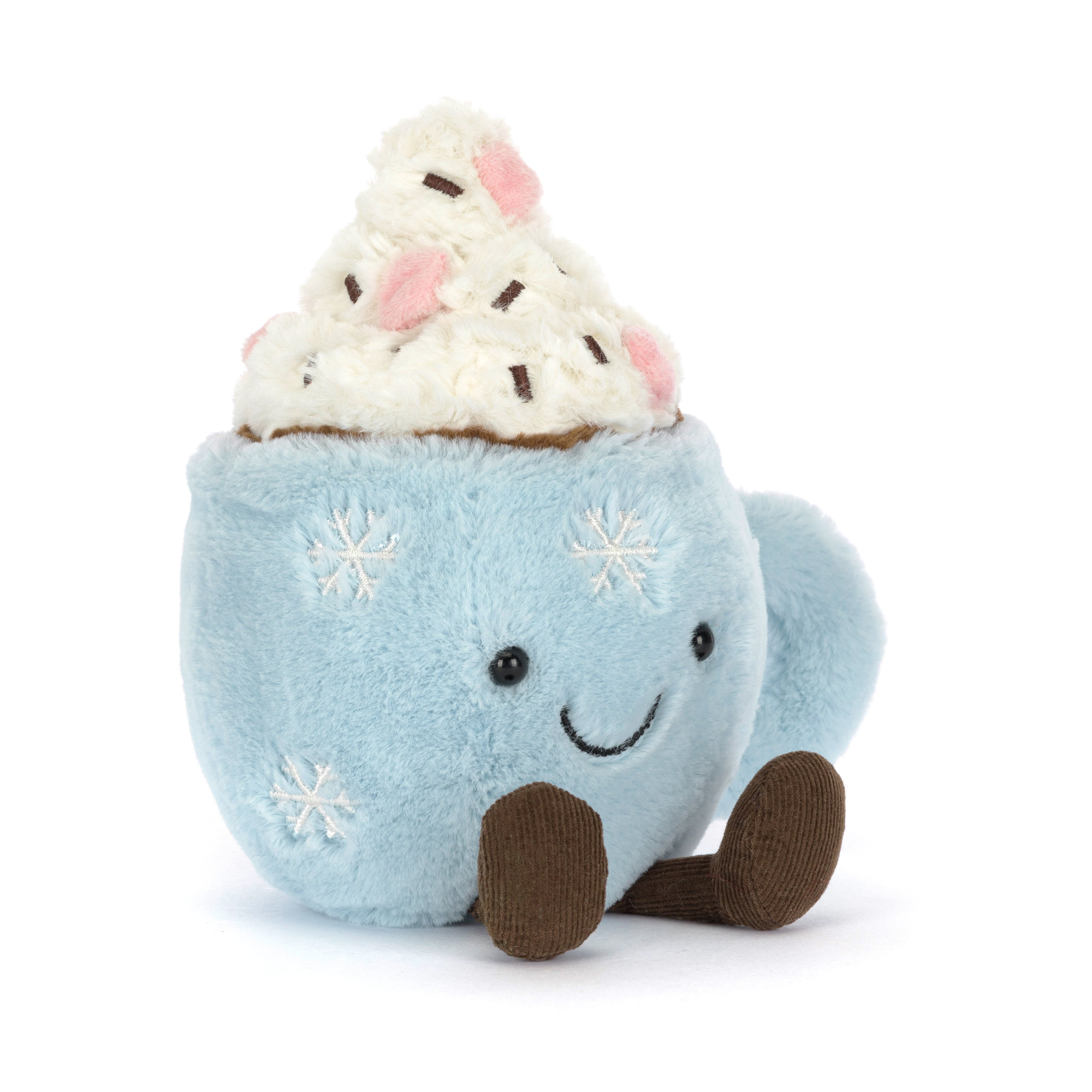 Jellycat Amuseable Plush Toy, Hot Chocolate with Marshmallows - 16 cm