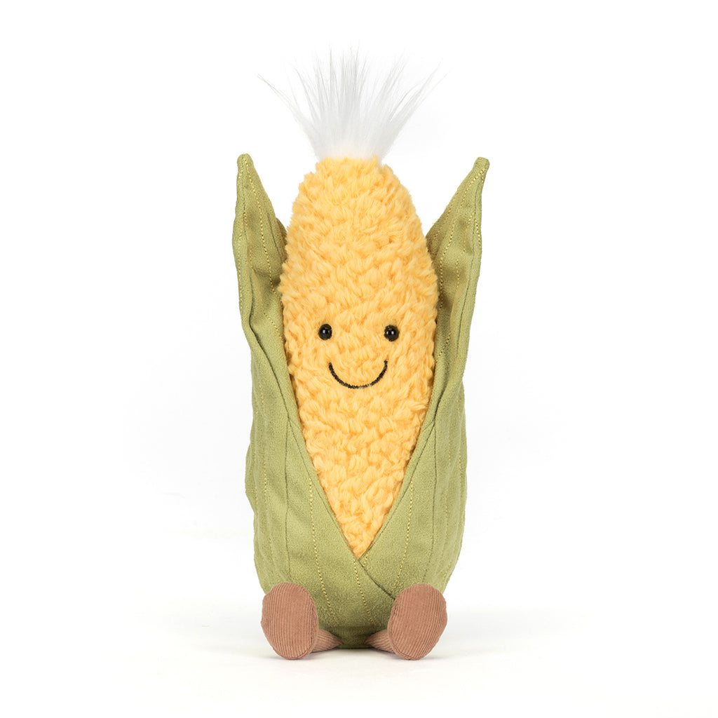 Jellycat Plush Toy, Amuseables Sweetcorn - 27 cm
