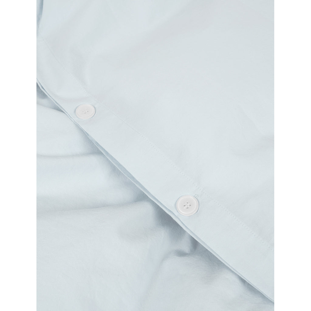 Studio Feder Adult Duvet Set, Organic - Light Blue