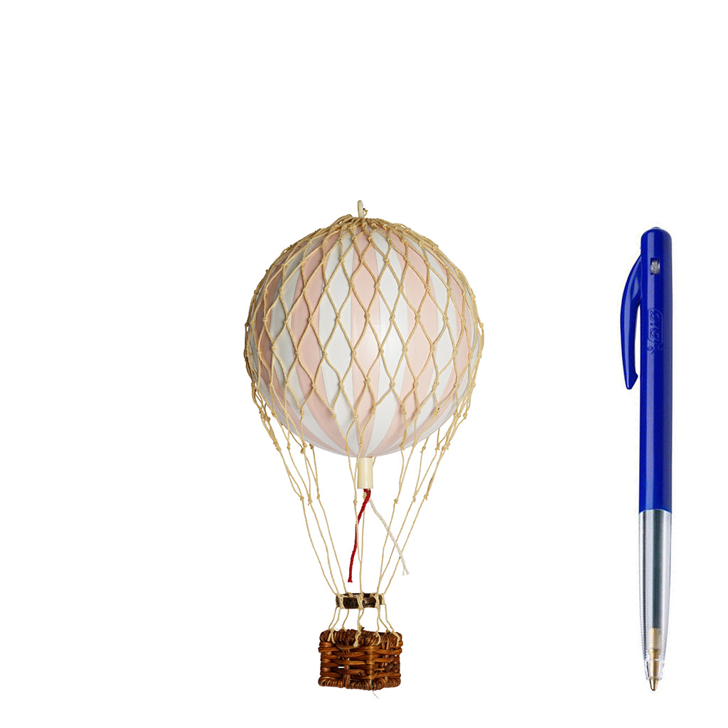 Hot Air Balloon, Soft Light Pink - 8.5 cm