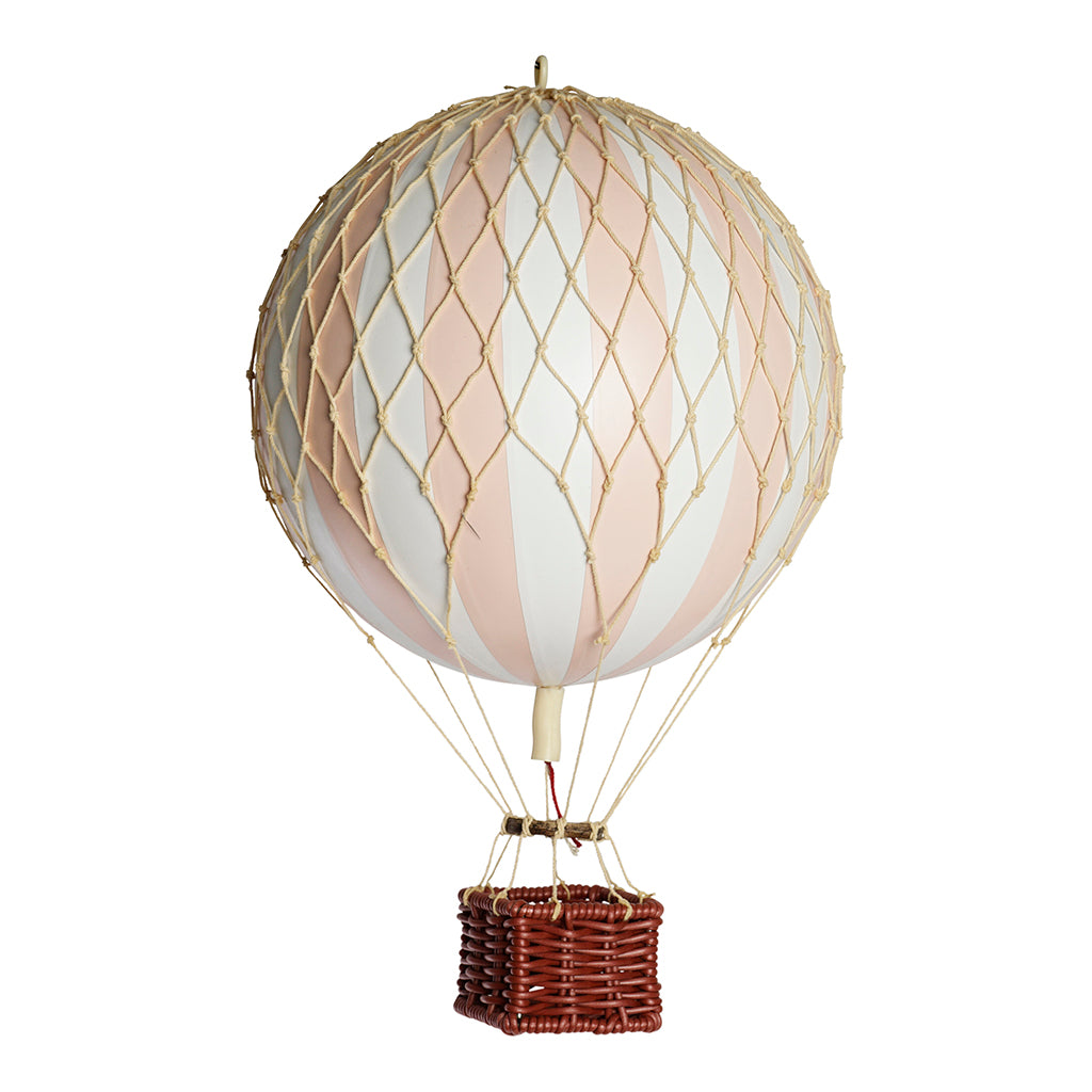 Hot Air Balloon, Soft Light Pink - 18 cm