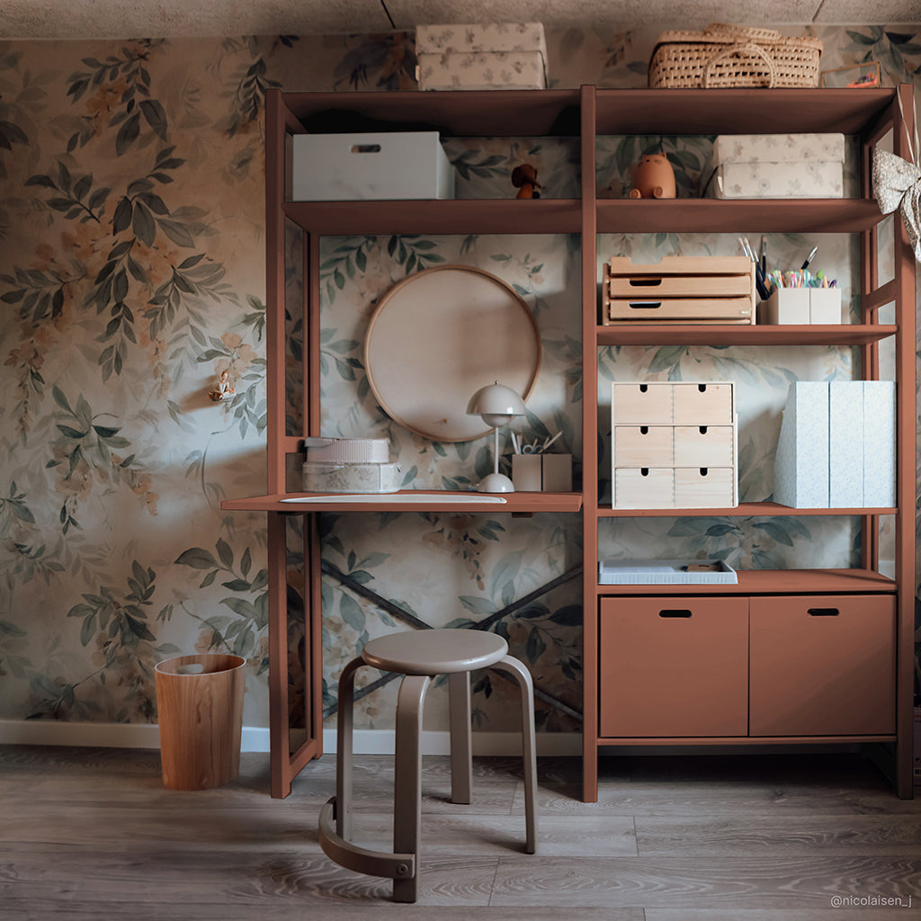 By Aulum Agger Large Ladder Shelf with Desk, Multiple Sizes - Rusty