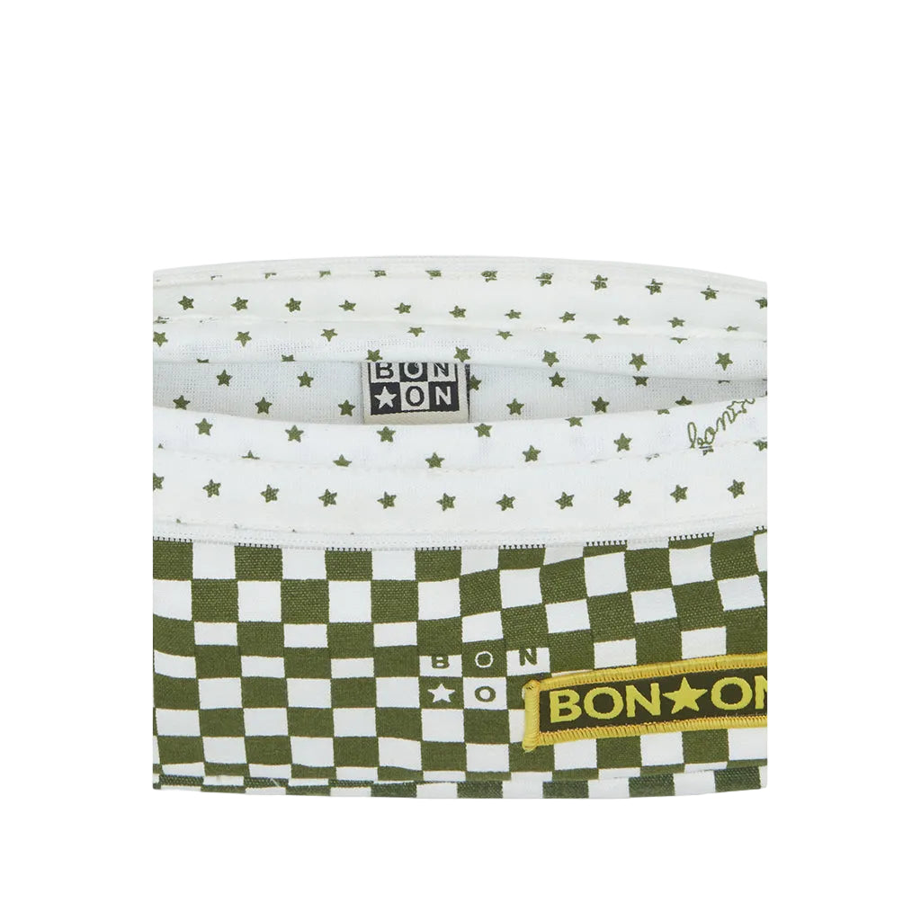 Bonton Pencil Case, Damier Khaki