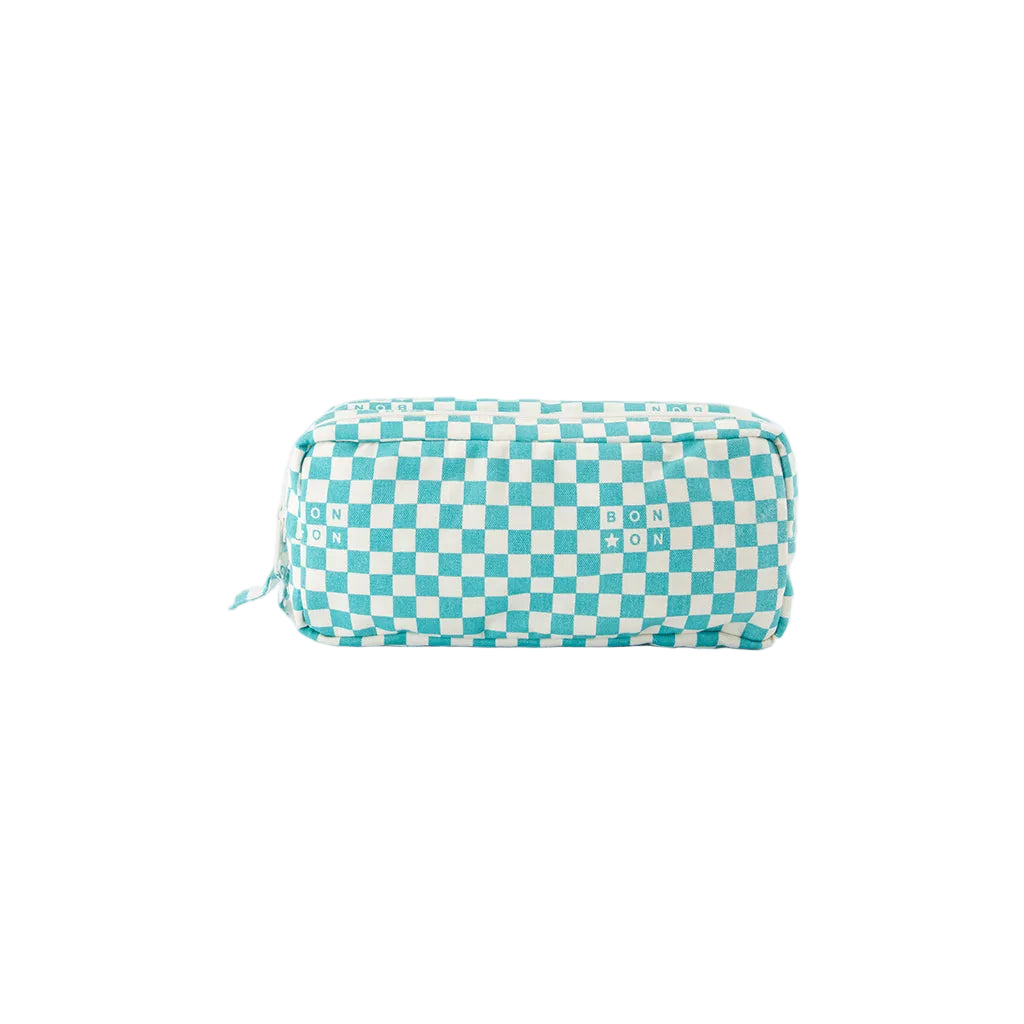 Bonton Pencil Case, Blue Vintage