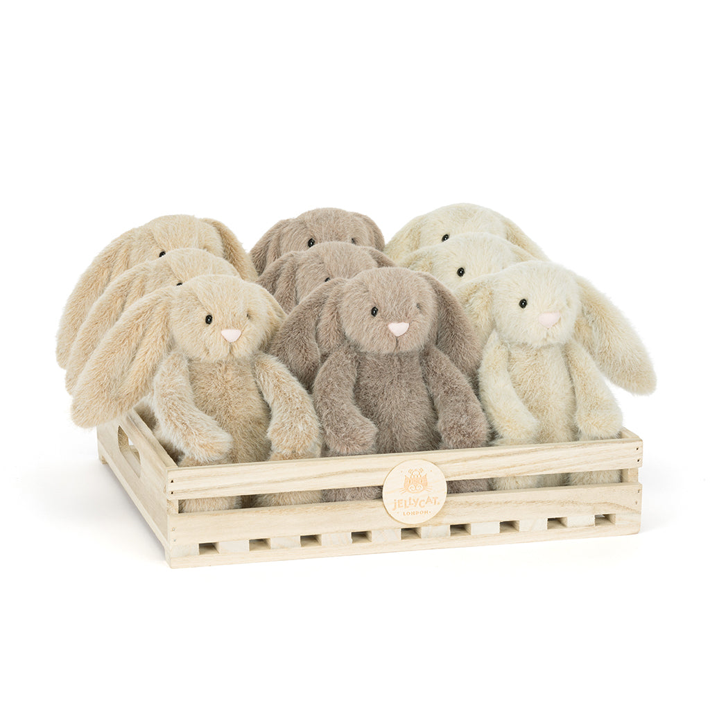 Jellycat Soft Toy, Flufflet Wheat Bunny – 18 cm
