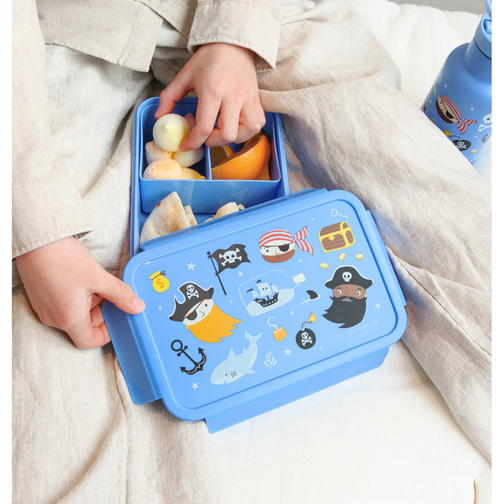 A Little Lovely Company Bento Lunchbox - Pirates