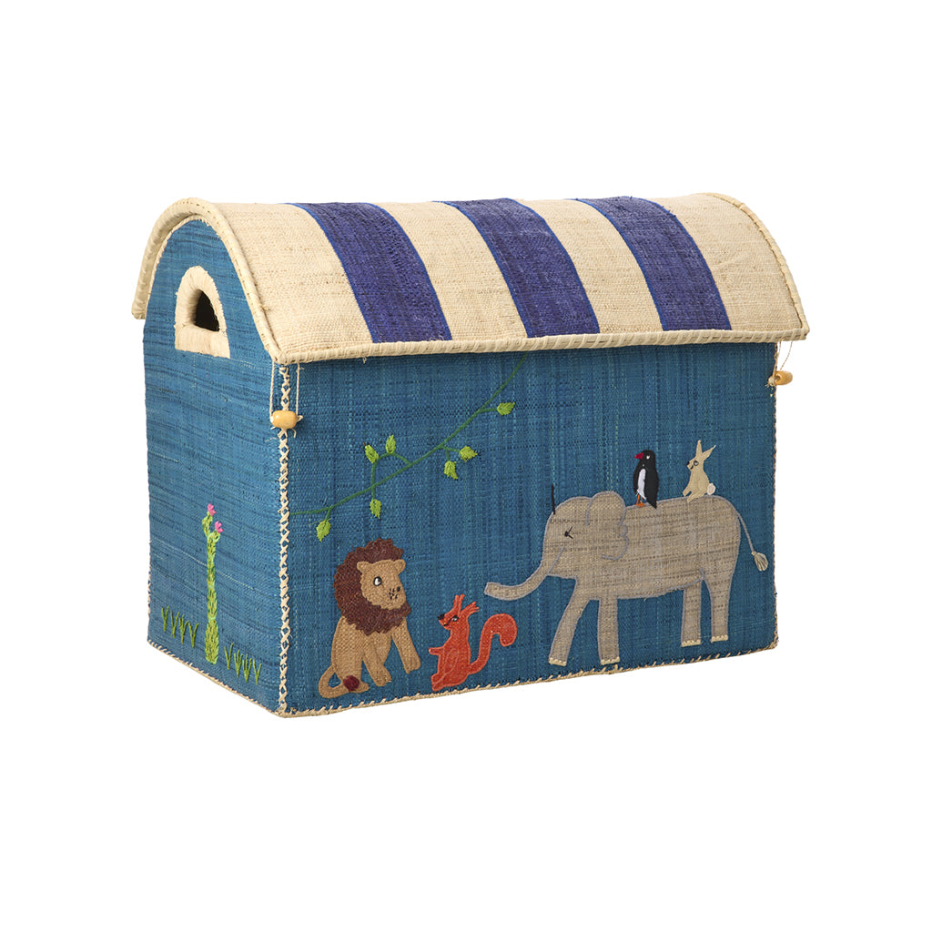 Rice Storage Basket, Animal Design