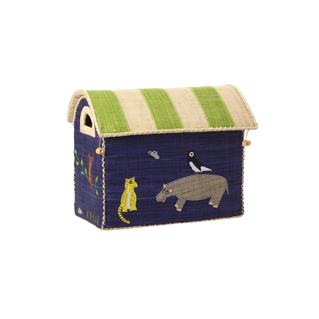 Rice Storage Basket, Animal Design