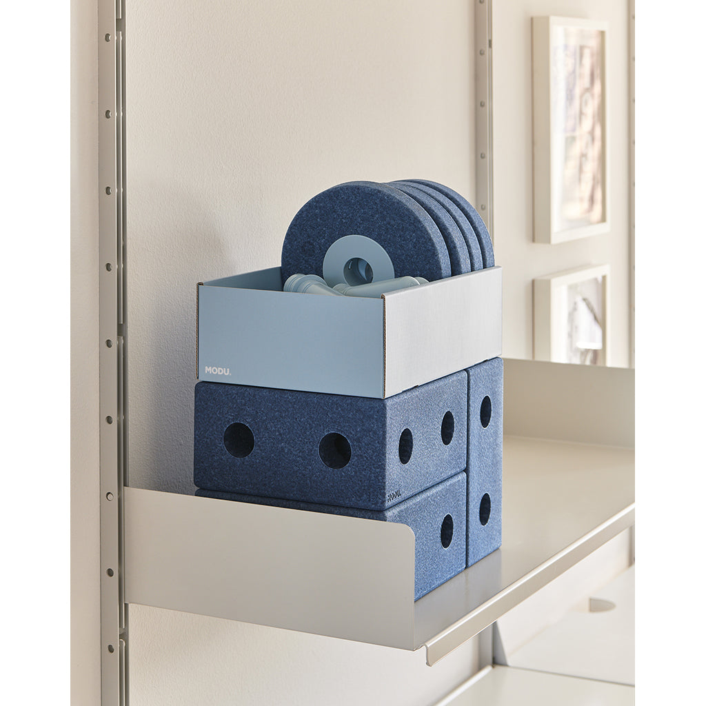 Modu 3-in-1 Walker, Foam Activity Toy - Deep Blue/Sky Blue