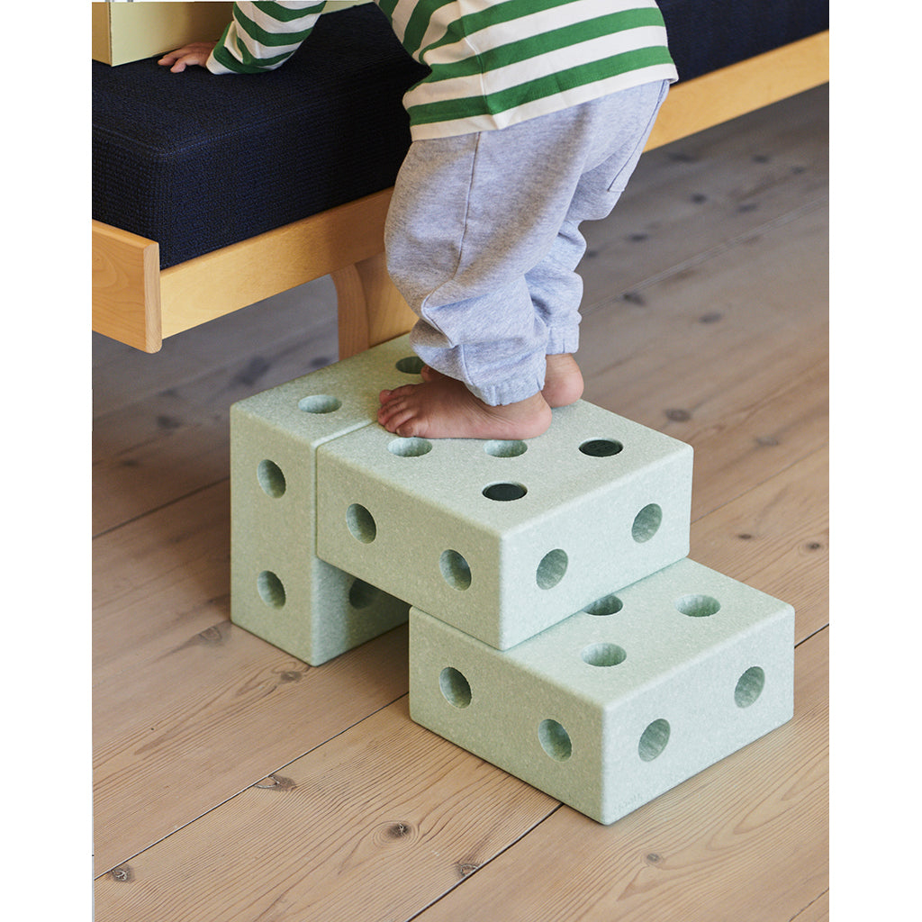 Modu 3-in-1 Walker, Foam Activity Toy - Ocean Mint/Forest Green